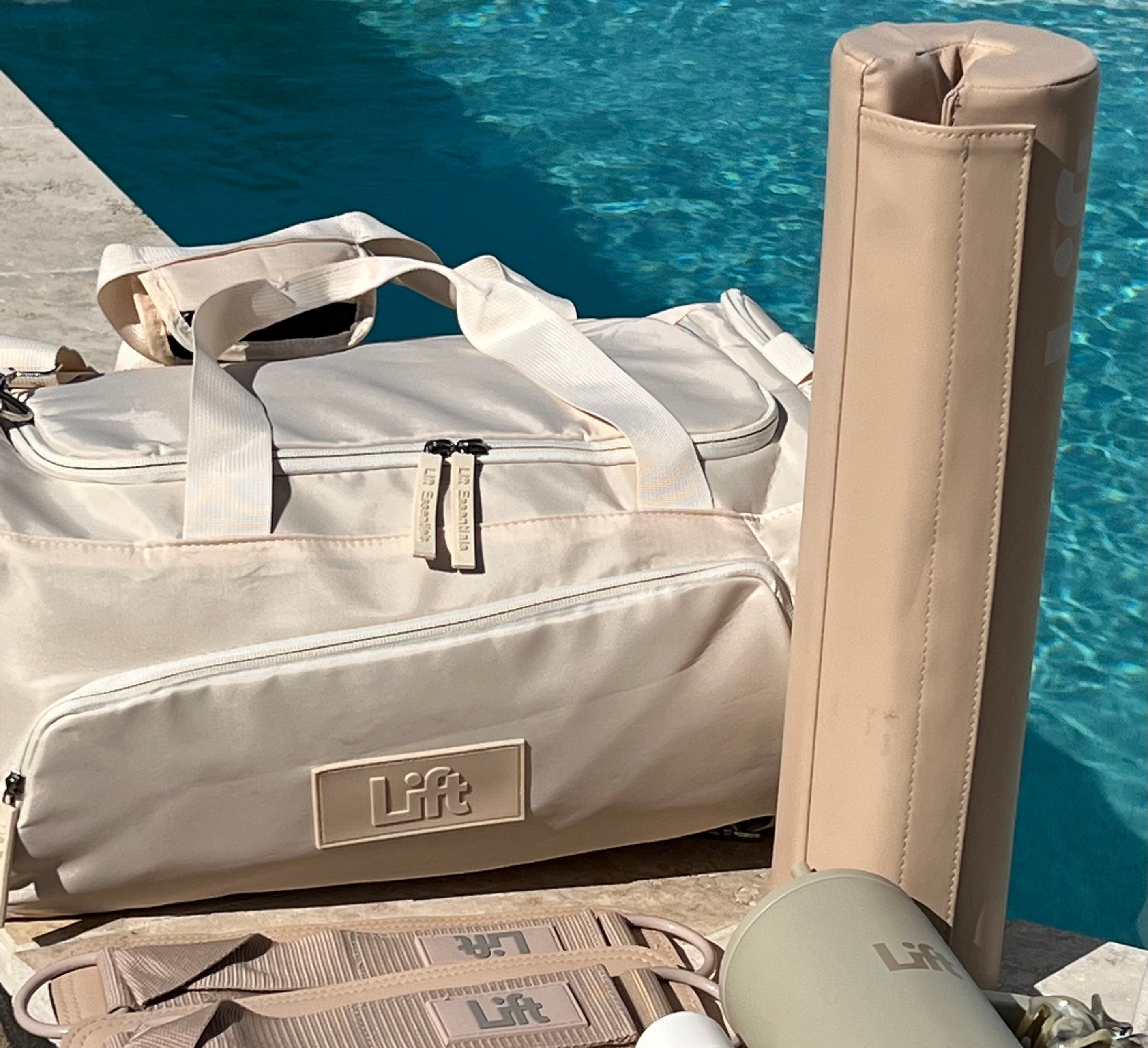 Large Gym Bag - Vanilla