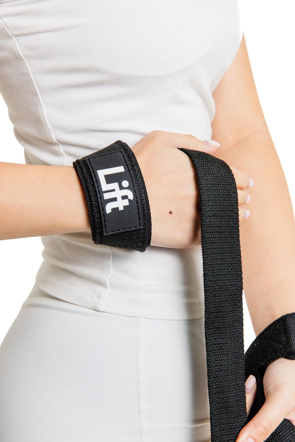 Weight Lifting Straps for Grip Strength - Jet Black