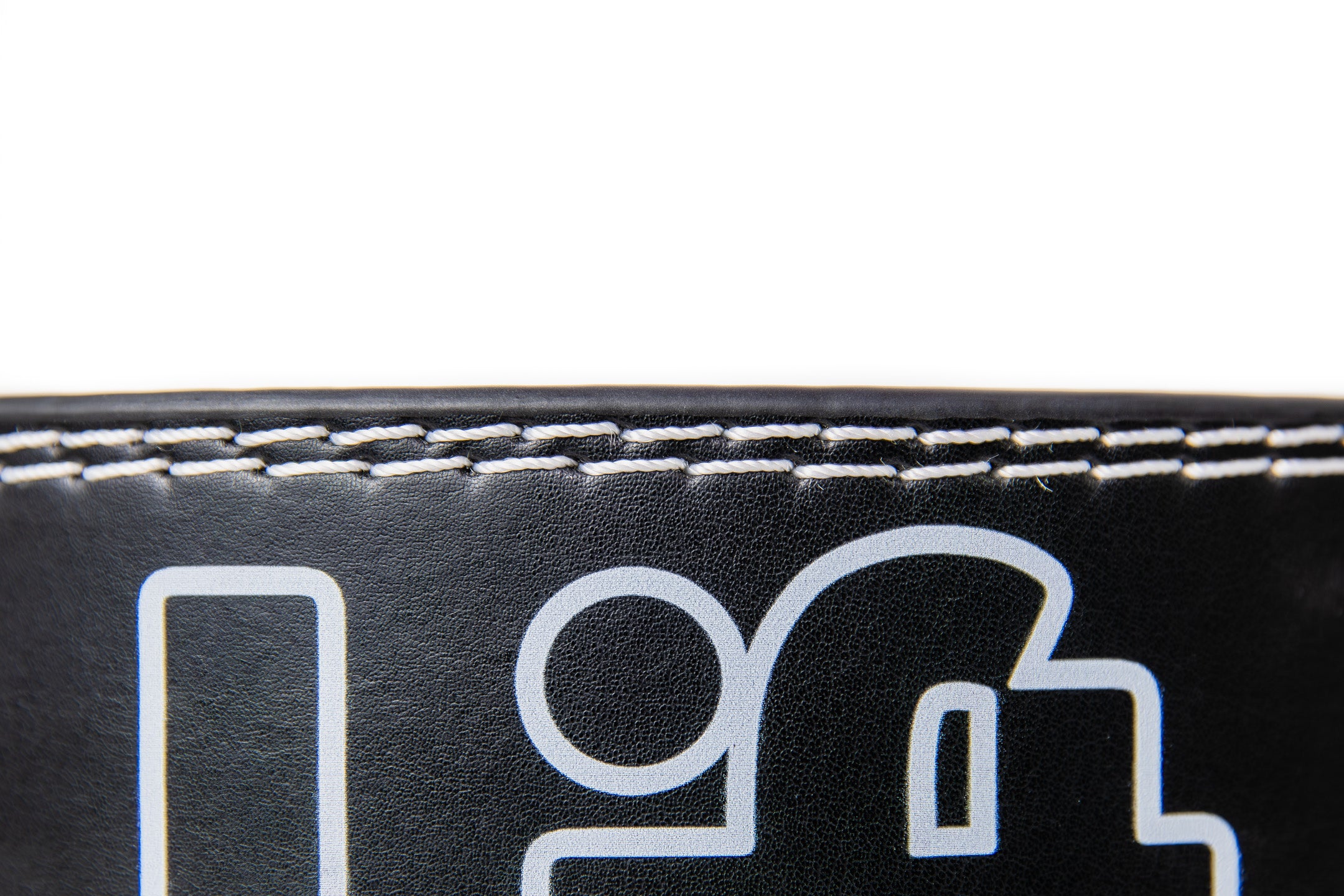 Leather Weight Lifting Belt - Jet Black