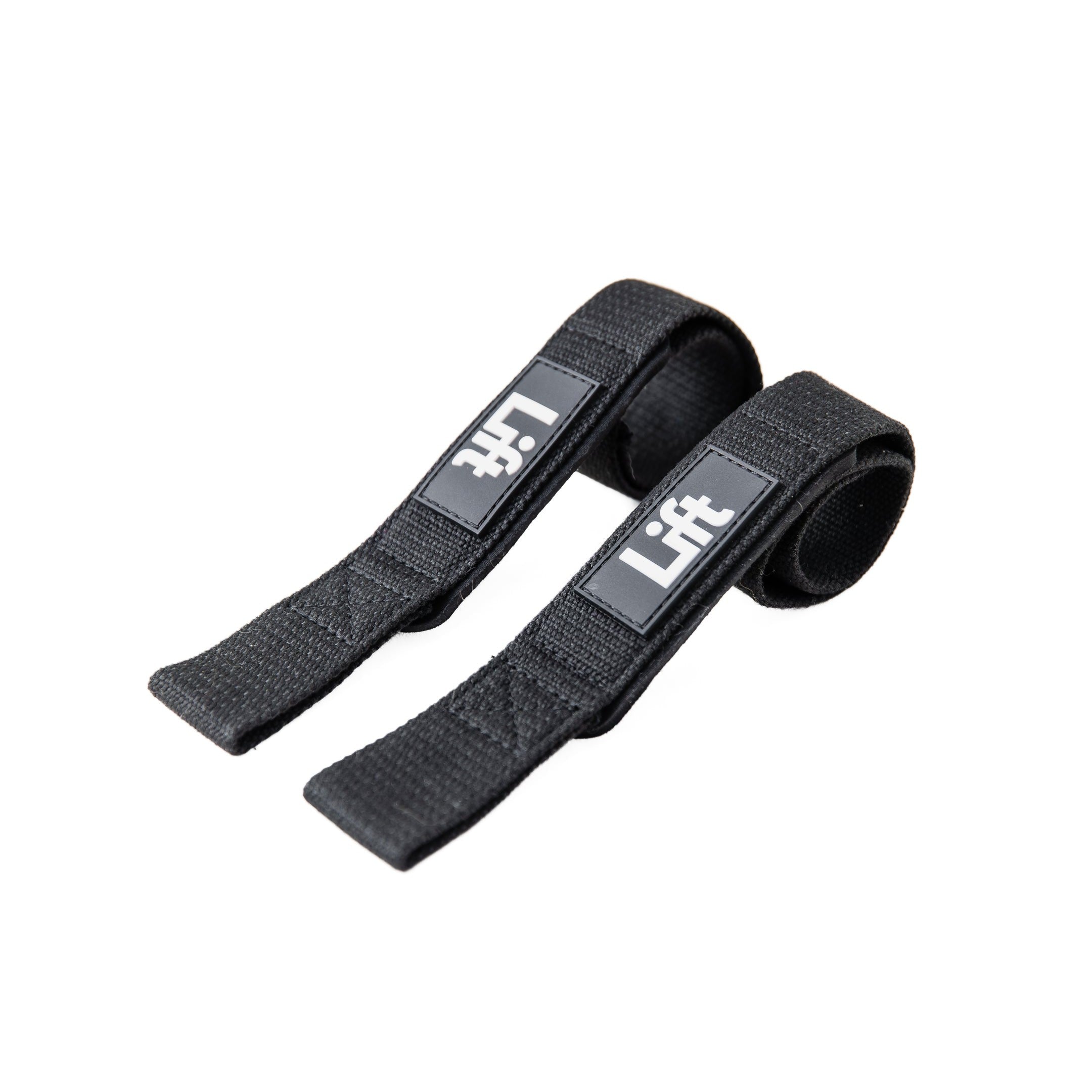 Weight Lifting Straps for Grip Strength - Jet Black