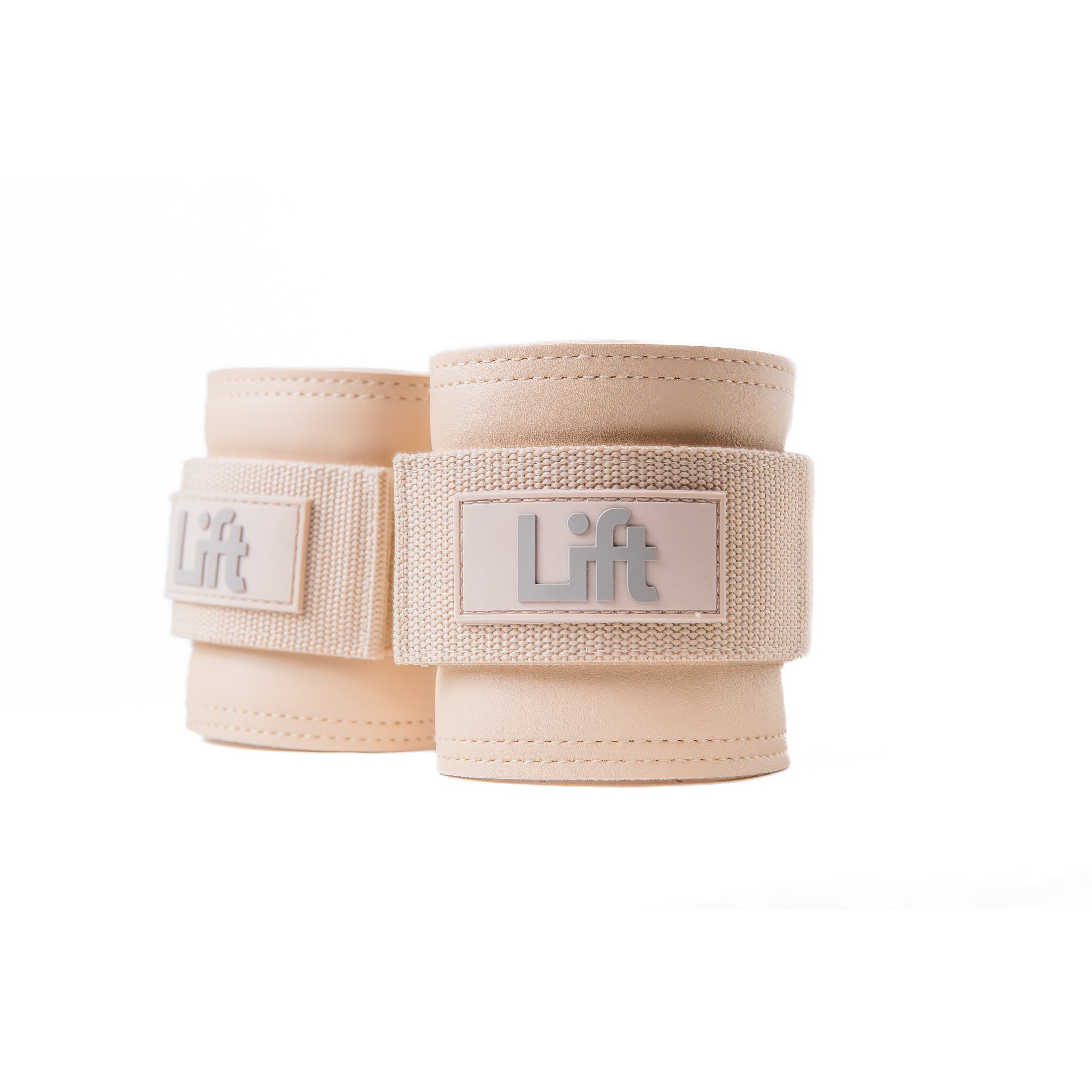 Ankle Straps for Cable Kickbacks - Butter Cream