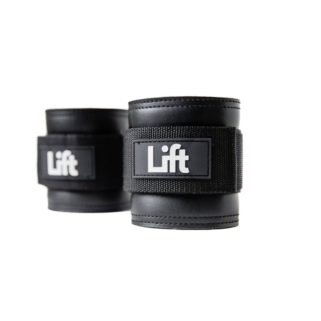 Ankle Straps for Cable Kickbacks - Jet Black