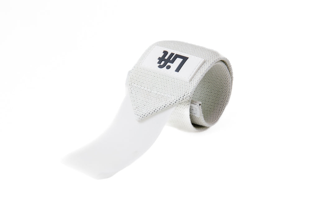 Wrist Wraps for Strength & Stability - Pure White