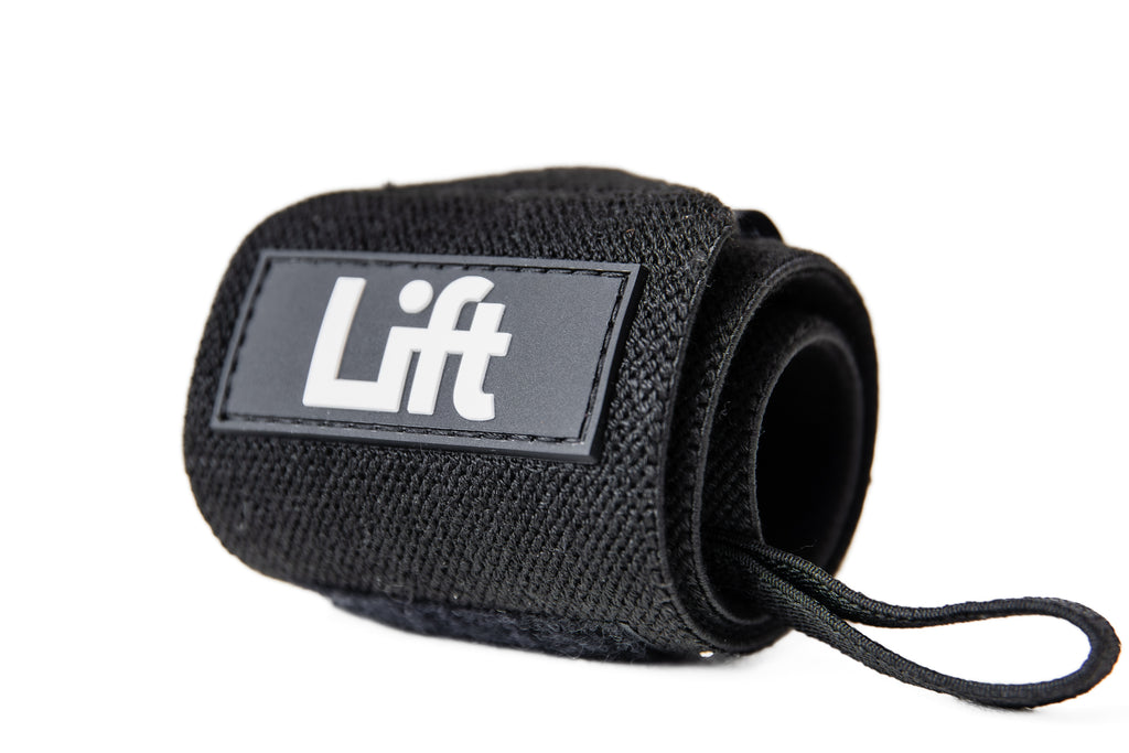 Wrist Wraps for Strength & Stability - Jet Black