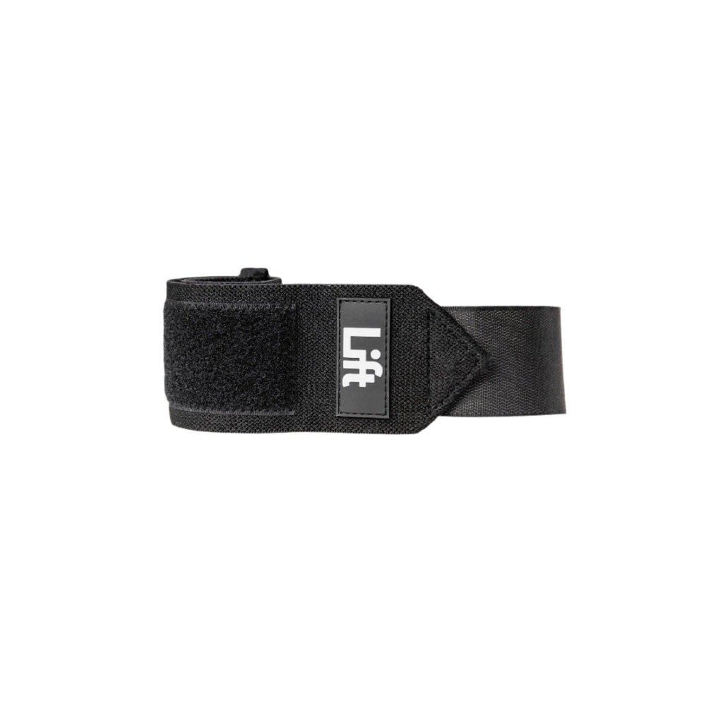Wrist Wraps for Strength & Stability - Jet Black