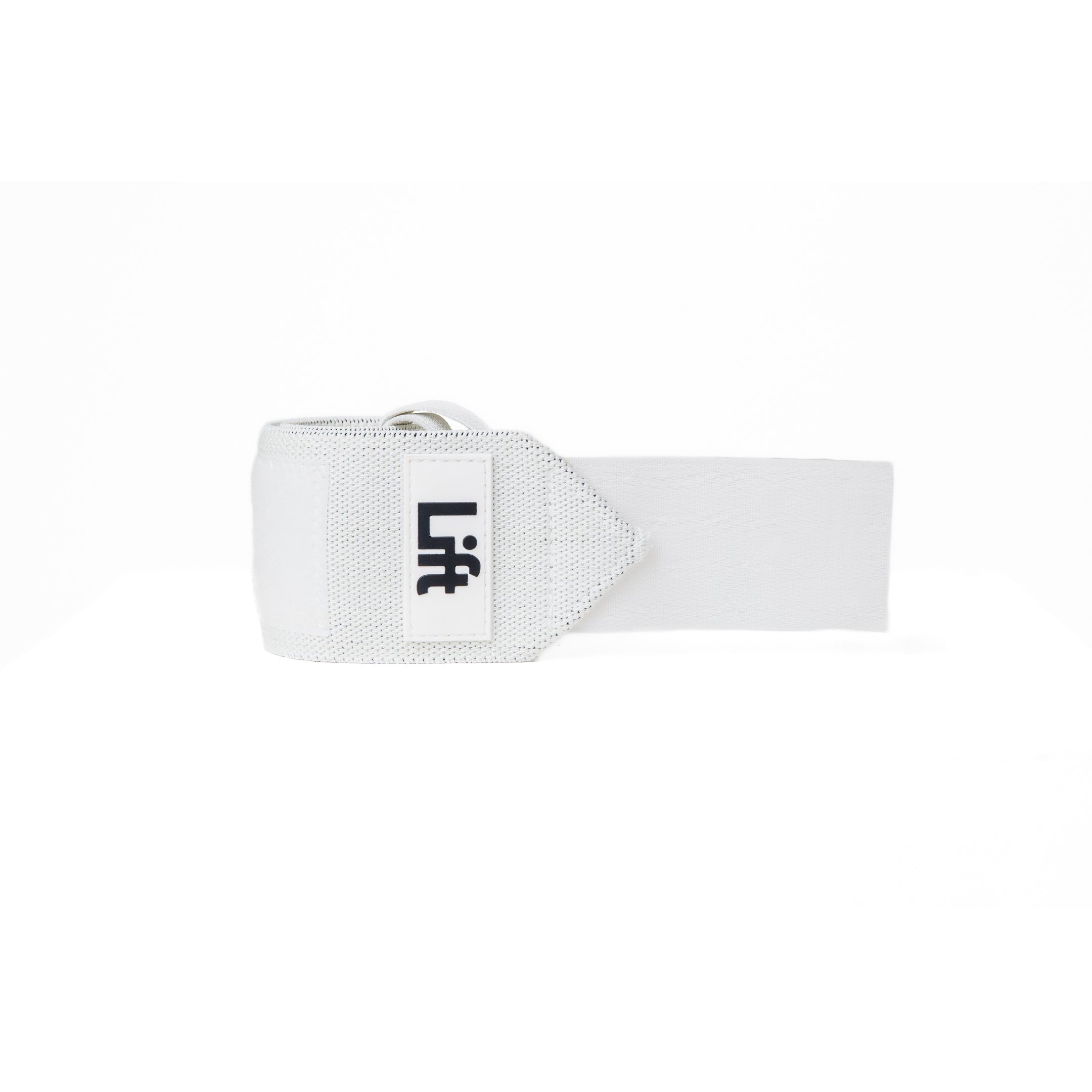 Wrist Wraps for Strength & Stability - Pure White