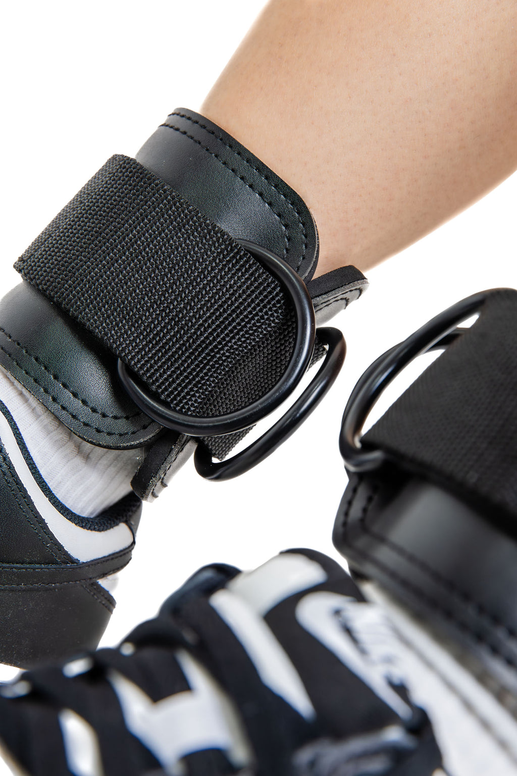 Ankle Straps for Cable Kickbacks - Jet Black