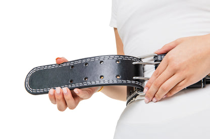 Leather Weight Lifting Belt